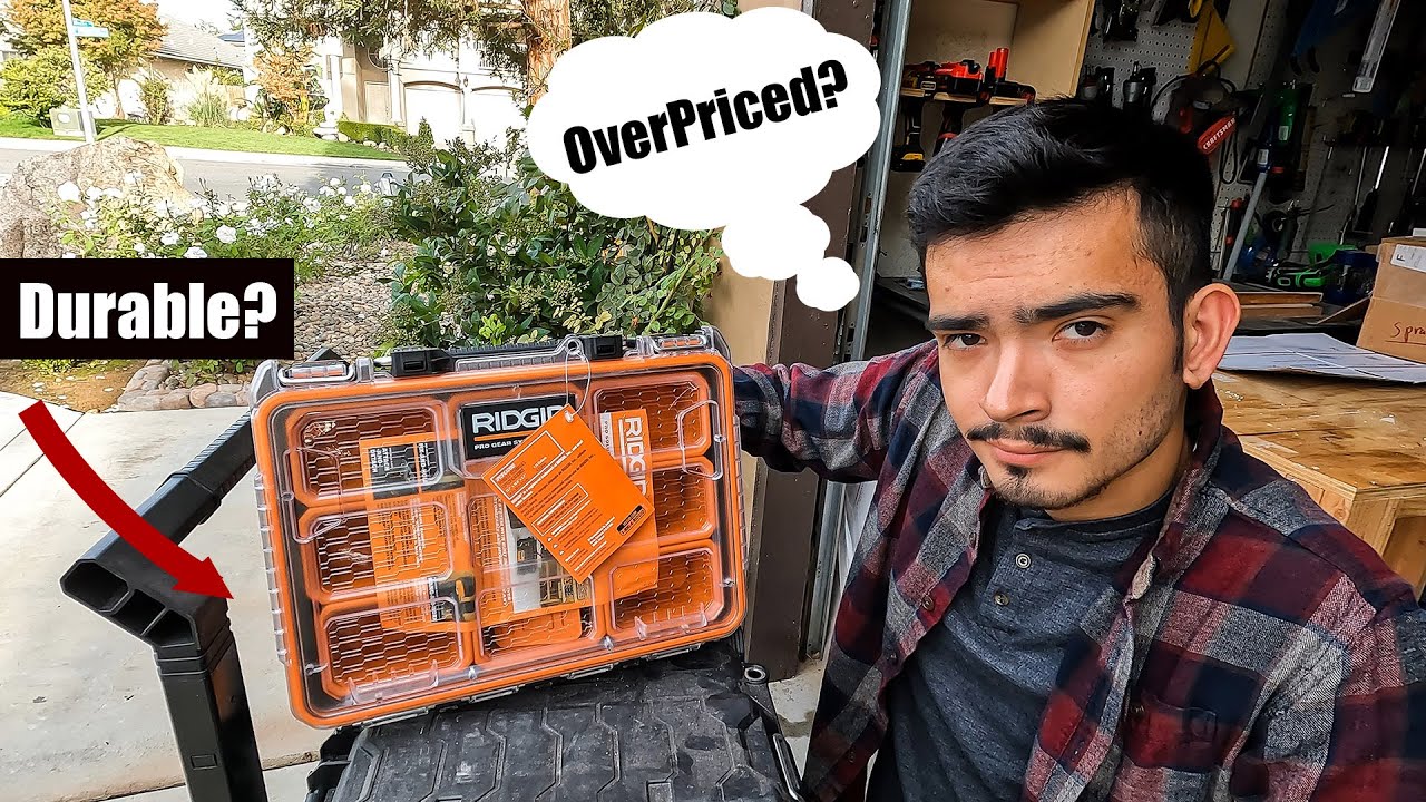 NEW Ridgid 2.0 Pro Gear SMALL Organizer (New and Improved???) 