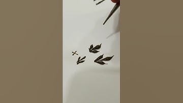 Learn how to make leaves | Quick classes by Heena Vahid.