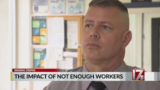 The impact of not enough correctional officers in North Carolina