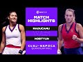 Emma Raducanu vs. Marta Kostyuk | 2021 Cluj-Napoca Quarterfinal | WTA Match Highlights
