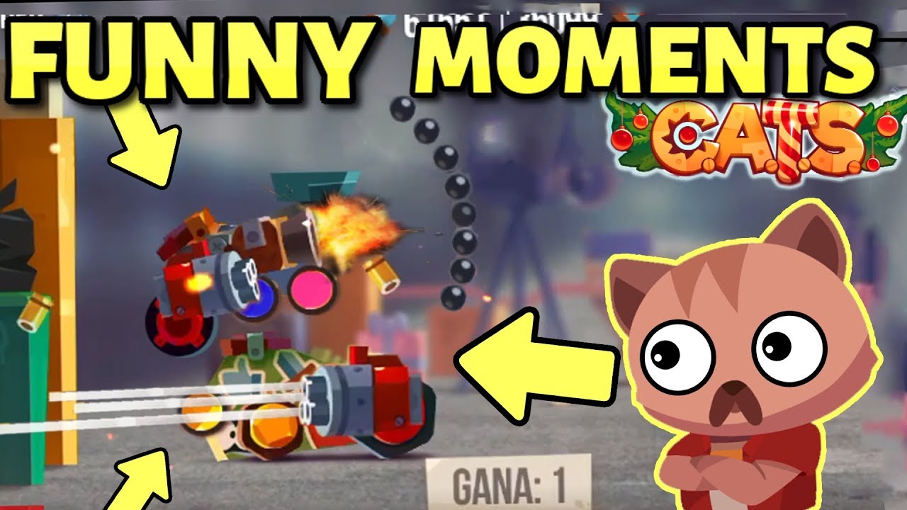 HILARIOUS FUNNY MOMENTS in C.A.T.S - AMAZING FIGHTS Crash Arena Turbo
