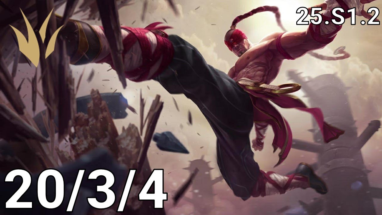 Lee Sin Jungle vs Nidalee - EUW Master  | Patch 25.S1.2