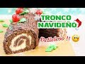 Cómo preparar un TRONCO NAVIDEÑO - paso a paso / Cositaz Ricaz