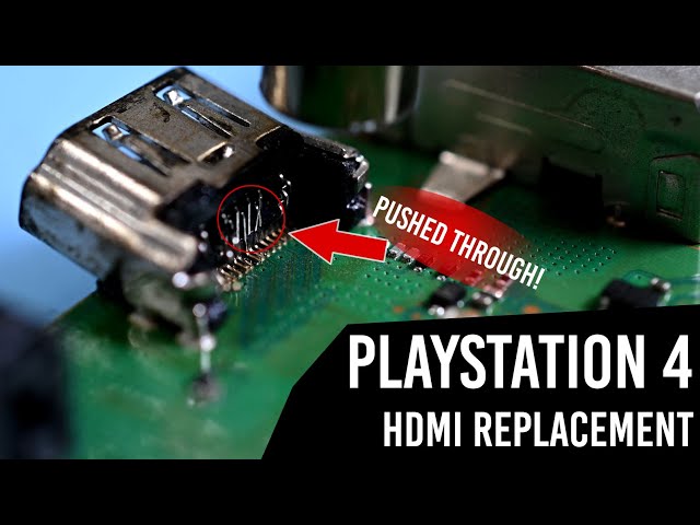 PS4 HDMI Port Fix - Can You Replace the Port Yourself? — TronicsFix LLC