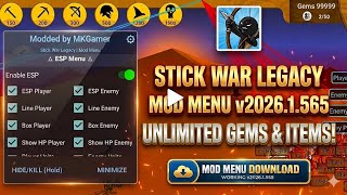Stick War Legacy Mod Menu V2026.1.565