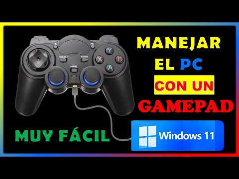 Cómo controlar Windows 11 con un GAMEPAD 🎮
