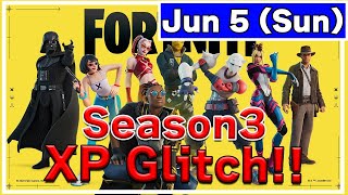 Fortnite ”NEW Button&quot; XP GLITCH in Chapter 3 Season 3  (June 5 2022)