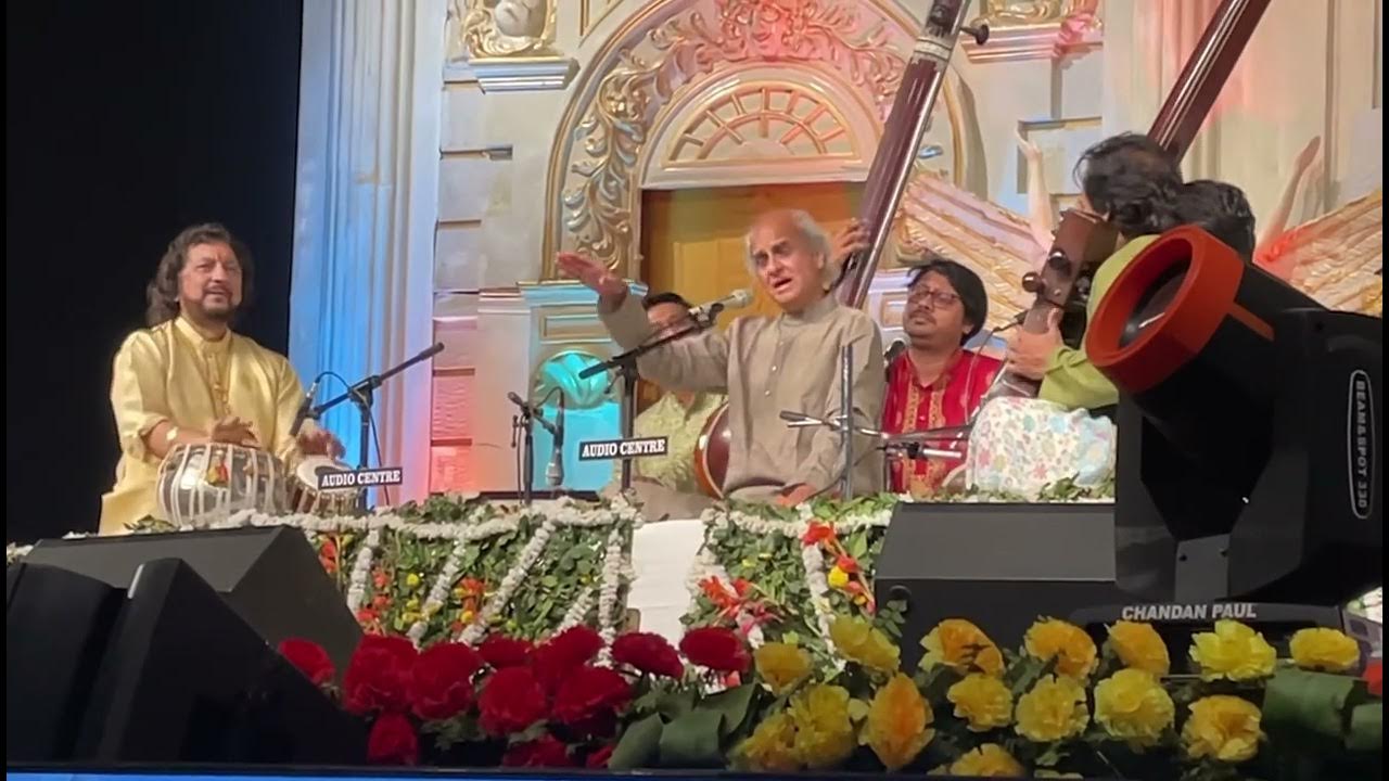 Tabla Maestro Pt Kumar Bose with Pt Ulhas Kashalkar YouTube