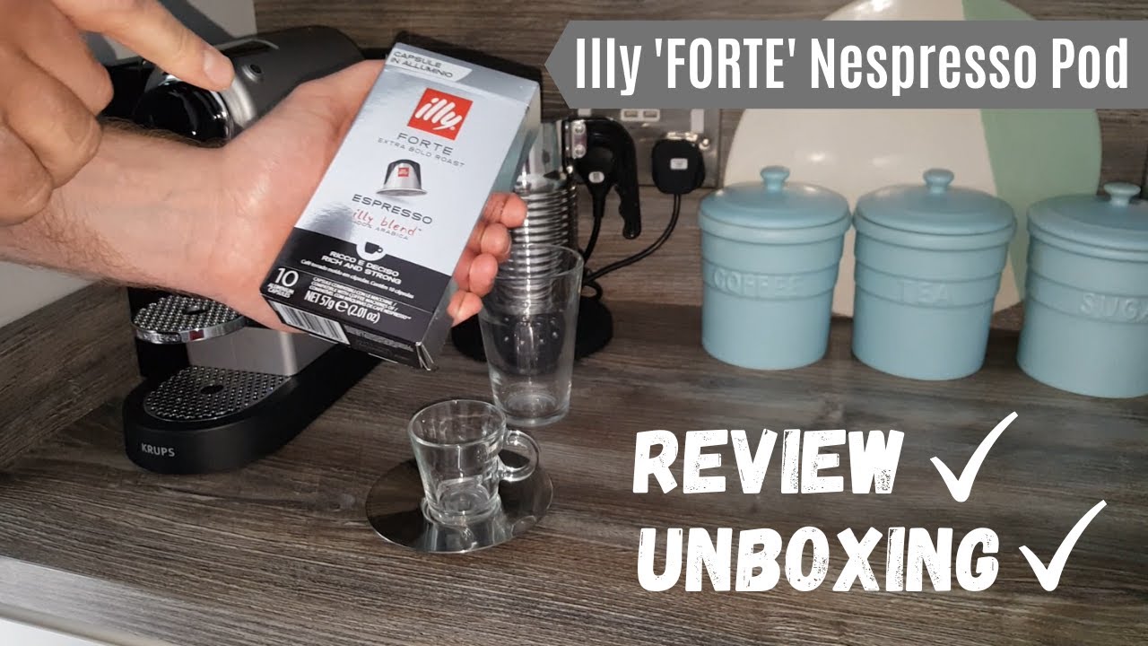 Illy Nespresso Review | Forte Bold Roast | Nespresso Coffee Pods - YouTube