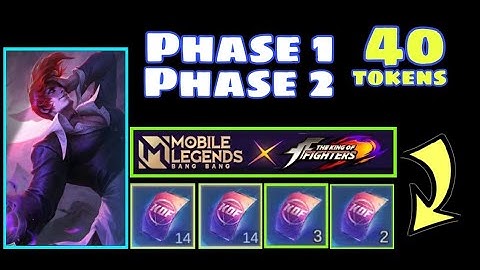 HOW TO GET 40 DRAWS | KOF 2022 | PHASE 1 AND PHASE 2 | 35 TOKENS #mlbbphilippines #mlbb #kofskin