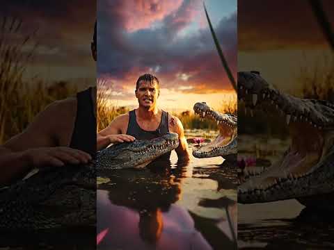 🐊 Крокодилы: зелёный сигнал здоровья природы! Загрязнение — их злейший враг 🌍 #крокодилы #Здоровье