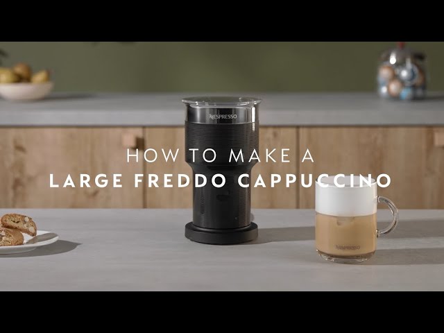 Nespresso Aeroccino XL - How to make a large Freddo Cappuccino 