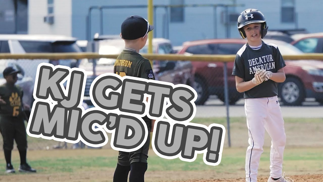 ⁣Unfiltered Moments Mic'd Up on the Baseball Diamond!
