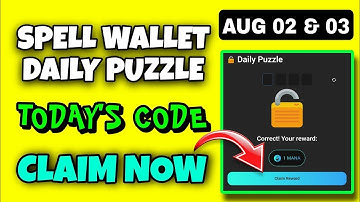 Spell Wallet Daily Puzzle Today 2 August | Spell Wallet Today Puzzle | Spell Wallet Secret Code
