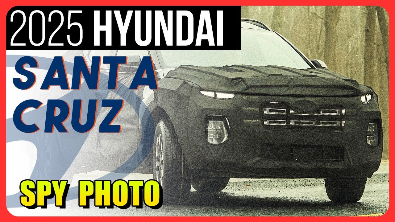 SPYSHOTS: 2025 Hyundai Santa Cruz