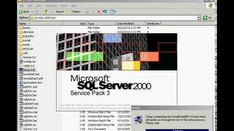 SMS  2003 Installation IIS and SQL 2000 With Sp3