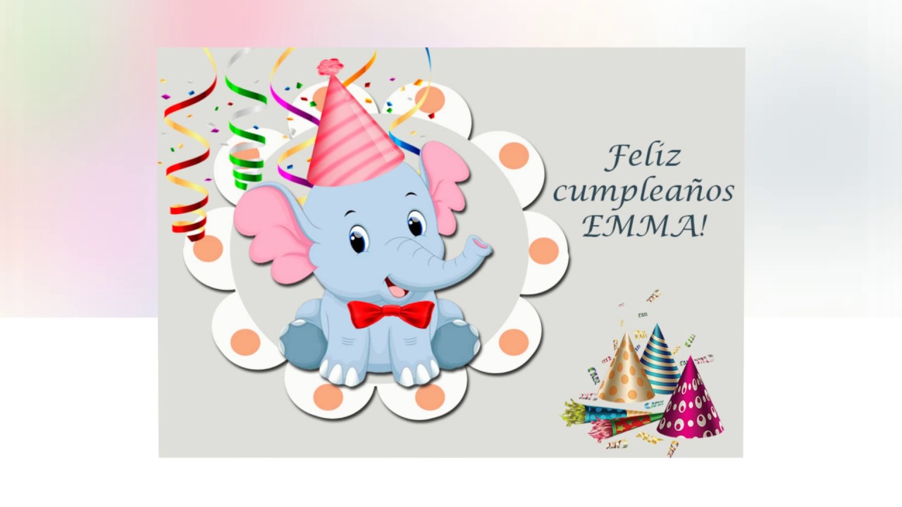 Feliz Cumpleaños Emma feliz cumpleaños hermana