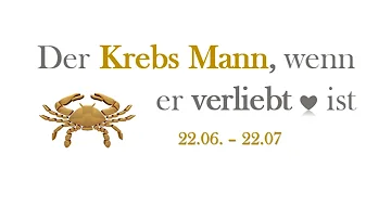 Wie schnell verliebt sich ein Krebsmann?