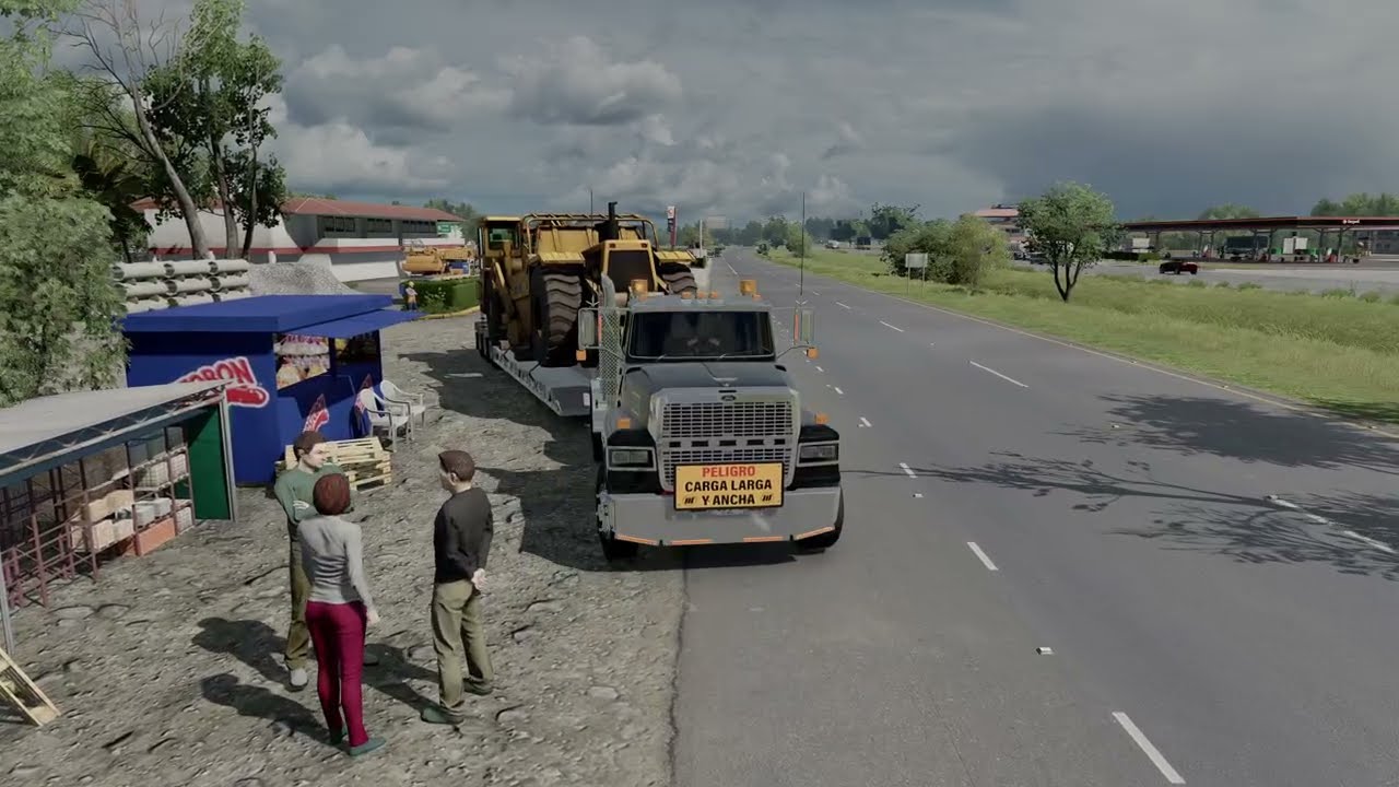 Carga pesada con la Ford lt 9000  / Colombia real mapa / american truck simulator 