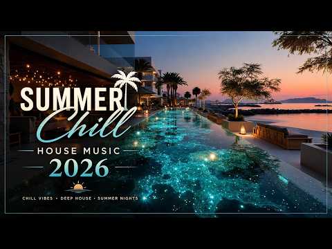 Relaxing Deep House Lounge Music | Chill Summer Mix | Calm Beach House Vibes 🌅