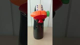 ASMR &amp; awesome Kaonashi Spirited Away No Face Saving Carrot 🥕 #shorts