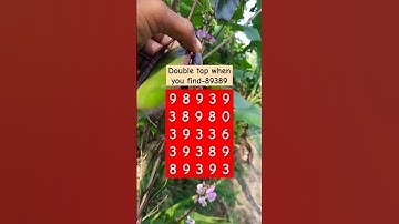 Double tap when you find-89389 #shorts #puzzlegame #brainteaser