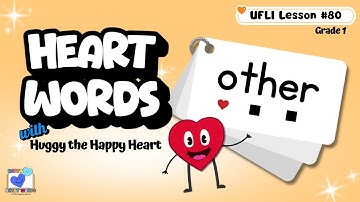 Teaching Sight Word OTHER | UFLI Lesson 80 Irregular Heart Word | Learning Grade 1 Sight Words