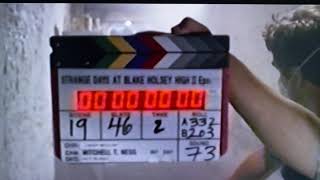 STRANGE DAYS AT BLAKE HOLSEY HIGH - BEHIND THE SCENES #1- FROM S2 E12 ECHOLOCATION