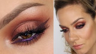 Copper Eyeshadow MakeUp Tutorial | Urban Decay Naked Heat Palette | Shonagh Scott