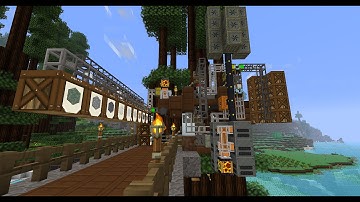 FTB MONSTER Buildcraft/IC2 Ore Processing Automation