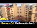 Big Rooms, High Demand - 3 BHK Society Flat for Sale - Dwarka Sec 18, Delhi (Karuna Vihar Apartment)