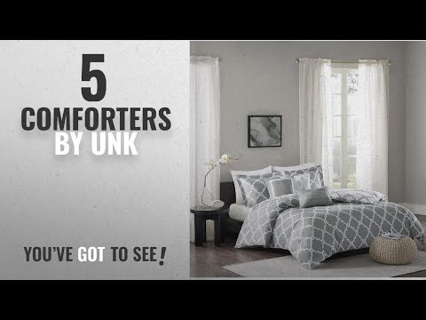 top-10-unk-comforters-[2018]:-6pc-silver-grey-white-trellis-cal-king-california-duvet-cover-set,