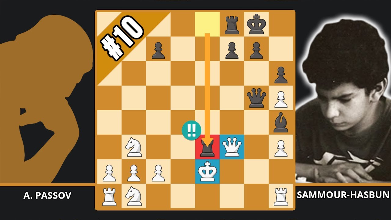 11-Year-Old Chess Prodigy Wins Brilliancy - Top 10 of the 1990s - Passov vs. Sammour-Hasbun, 1991