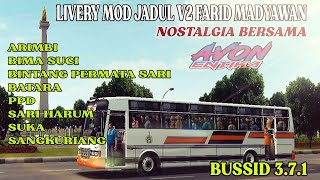 RILIS || Livery Bussid Mod Bus Jadul 2 Farid Madyawan