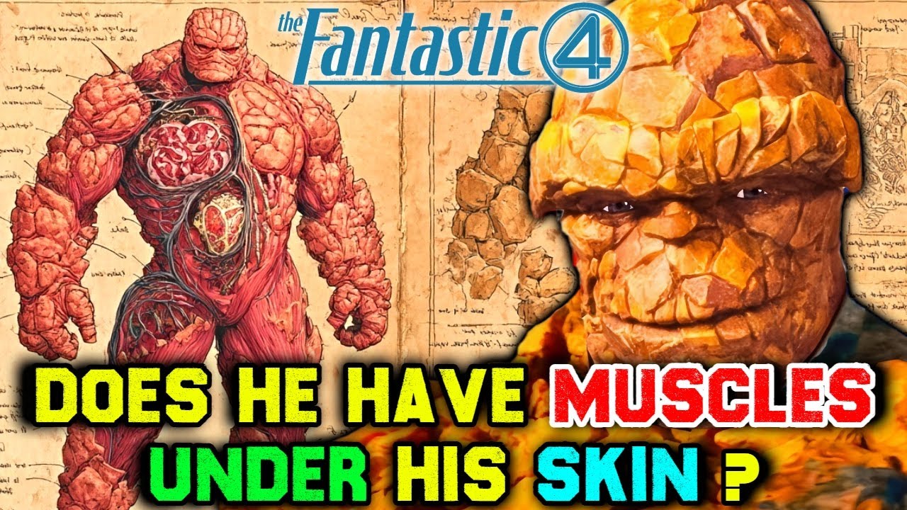Thing (Ben Grimm) Anatomy & Life Explored - Does He Have Muscles Under His Skin? Is He Immortal?