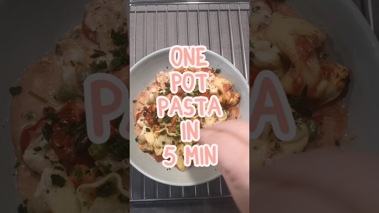 🍝 One Pot Pasta in 5 min 🍝