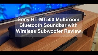 Sony HT-MT500 Bluetooth Soundbar with Wireless Subwoofer Review