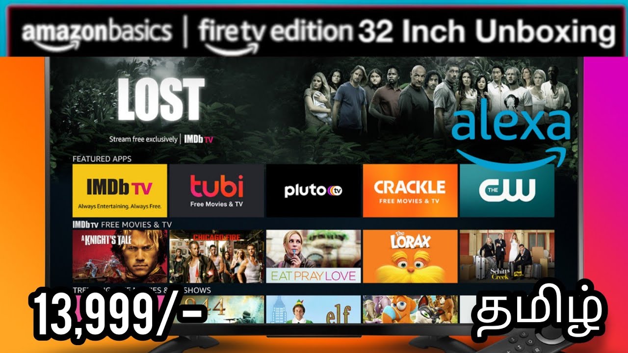 Amazon basics 32 inch fire tv edition l review and unboxing l Alexa tv