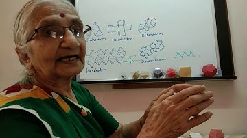 Solid shapes: Platonic solids (regular polyhedra) - making their models.