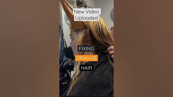 Fixing Orange Hair 🫣👏🏽 Color Correction Time #hair #haircolor #hairstylist #redken #bestfriends