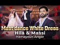 Hila  massi mast dance white dress  afghan wedding  hamayoun angar  pashto mix song