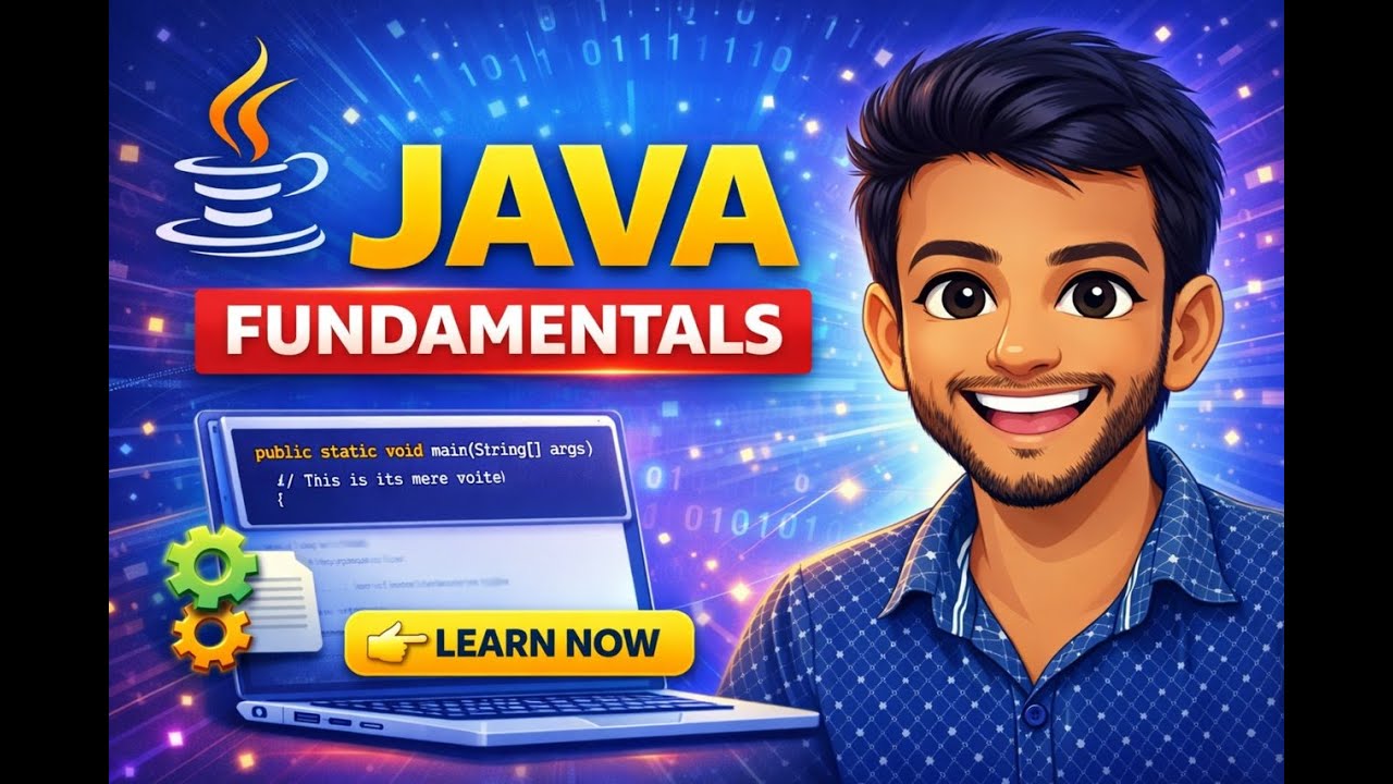 Master Java Fundamentals Fast ⚡ | Beginner to Pro | RAKESH KORE - YouTube
