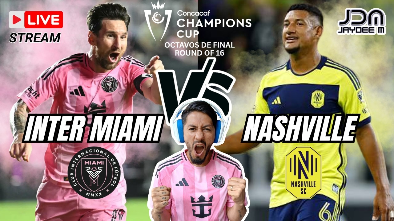 🔴 Inter Miami vs Nashville EN VIVO ⚽ MESSI TITULAR 🔥 CONCACAF 2026 ...