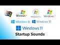 All windows startup sounds  windows 98 to windows 11