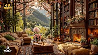 Springglass Library with Velvet Jazz | Bibliophile Focus, Pageflow Ritual & Study Cognition