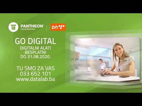 Go Digital! Poslovni program PANTHEON u oblaku. Besplatni digitalni alati.