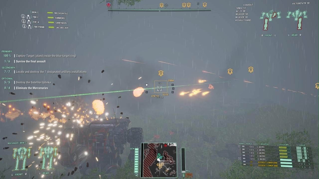 MW5: Foggy firefight forces frantic firing!