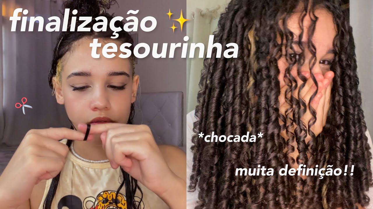 testei a finalização TESOURINHA *muita definição* 🌟
