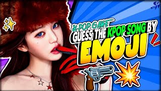 GUESS THE KPOP SONG BY EMOJI 😎🔥🎮[KPOP GAME]