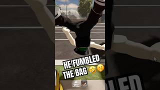 Ive Never Seen Someone Fumble A Bag This Badly